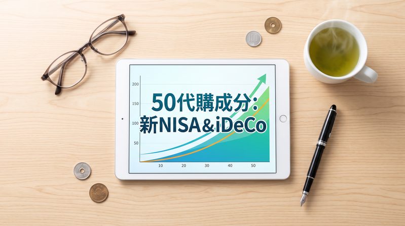50代から始める新NISAとiDeCoを活用した資産形成